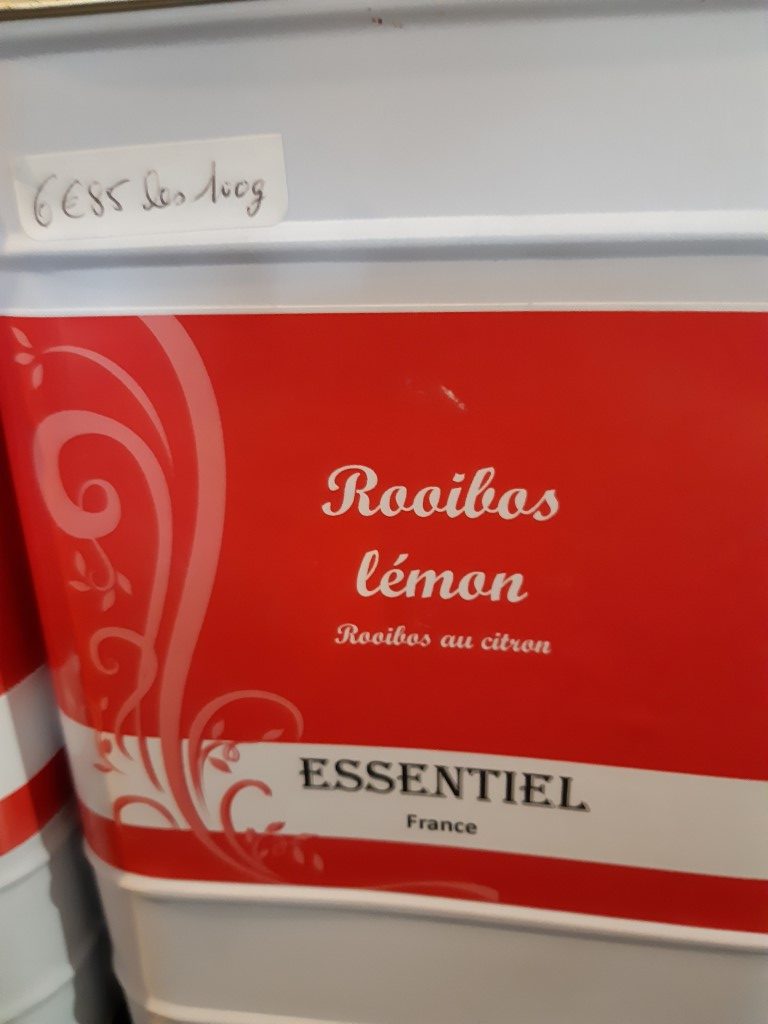 rooibos lemon Au chalet Gourmand Gujan Mestras